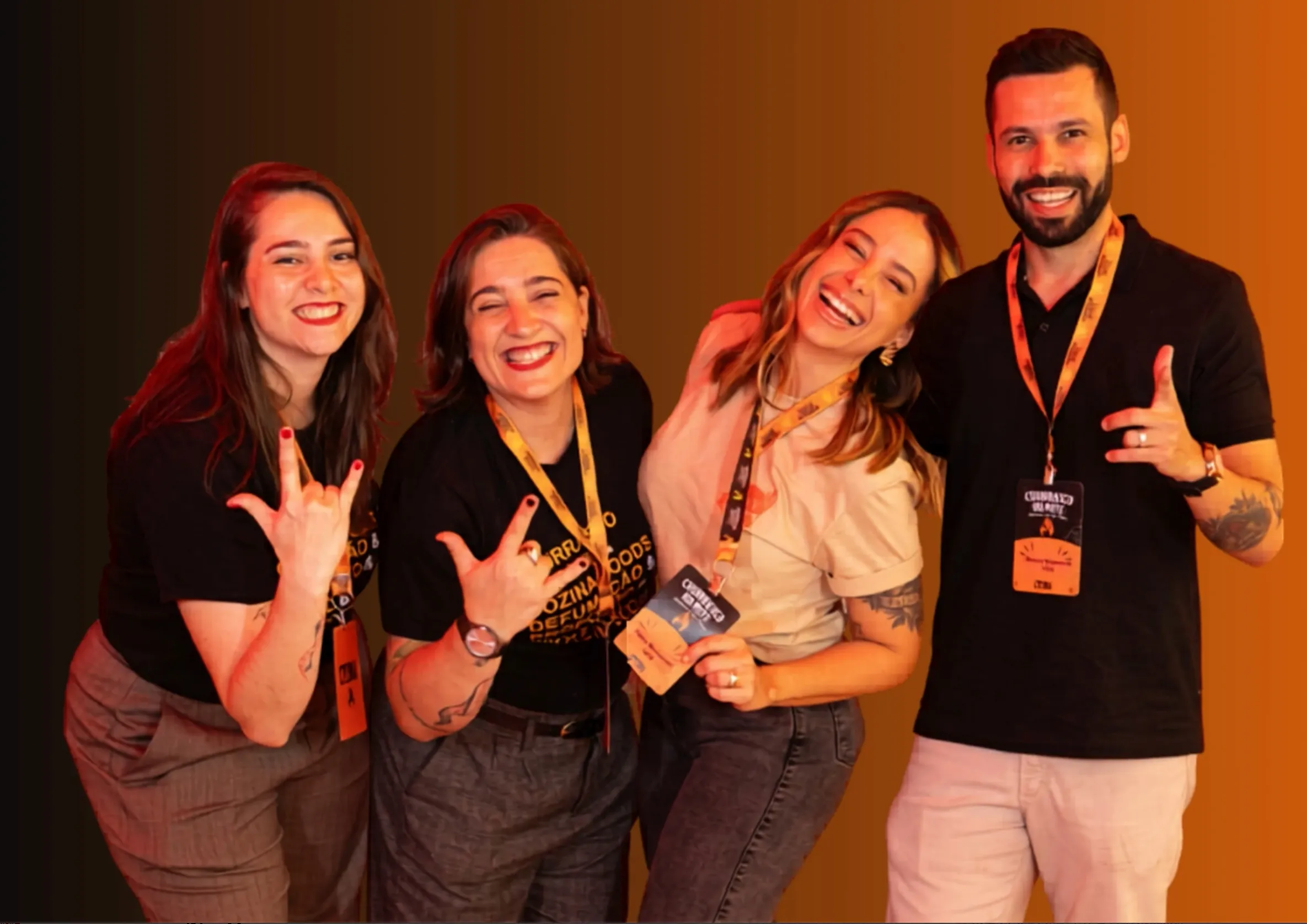 Os sócios da Cozina Foods